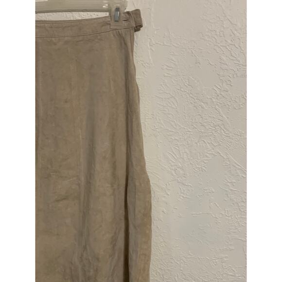 Eddie Bauer seattle suede boho boot style skirt - Picture 5 of 7